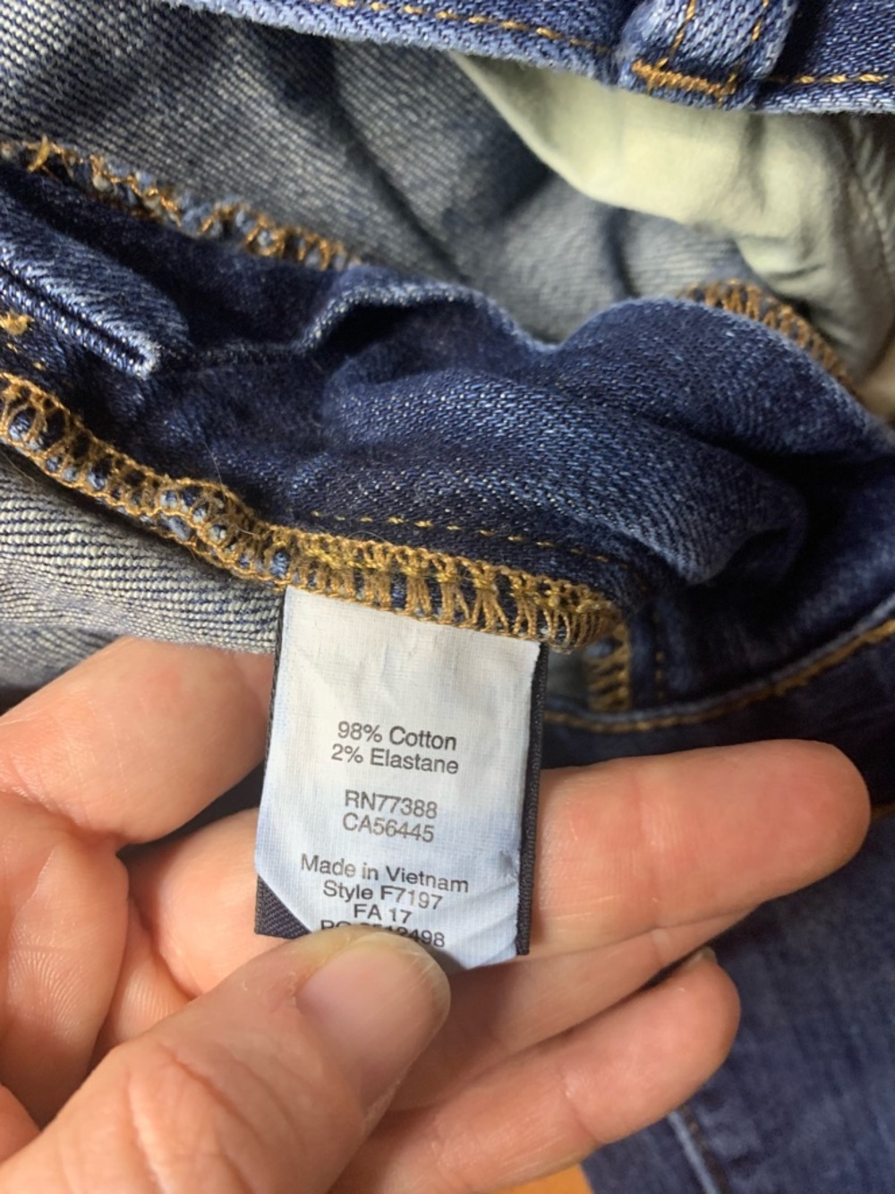 J.Crew The Driggs Slim Fit Jeans 31x32 Blue Denim F7197 - Picture 4 of 8